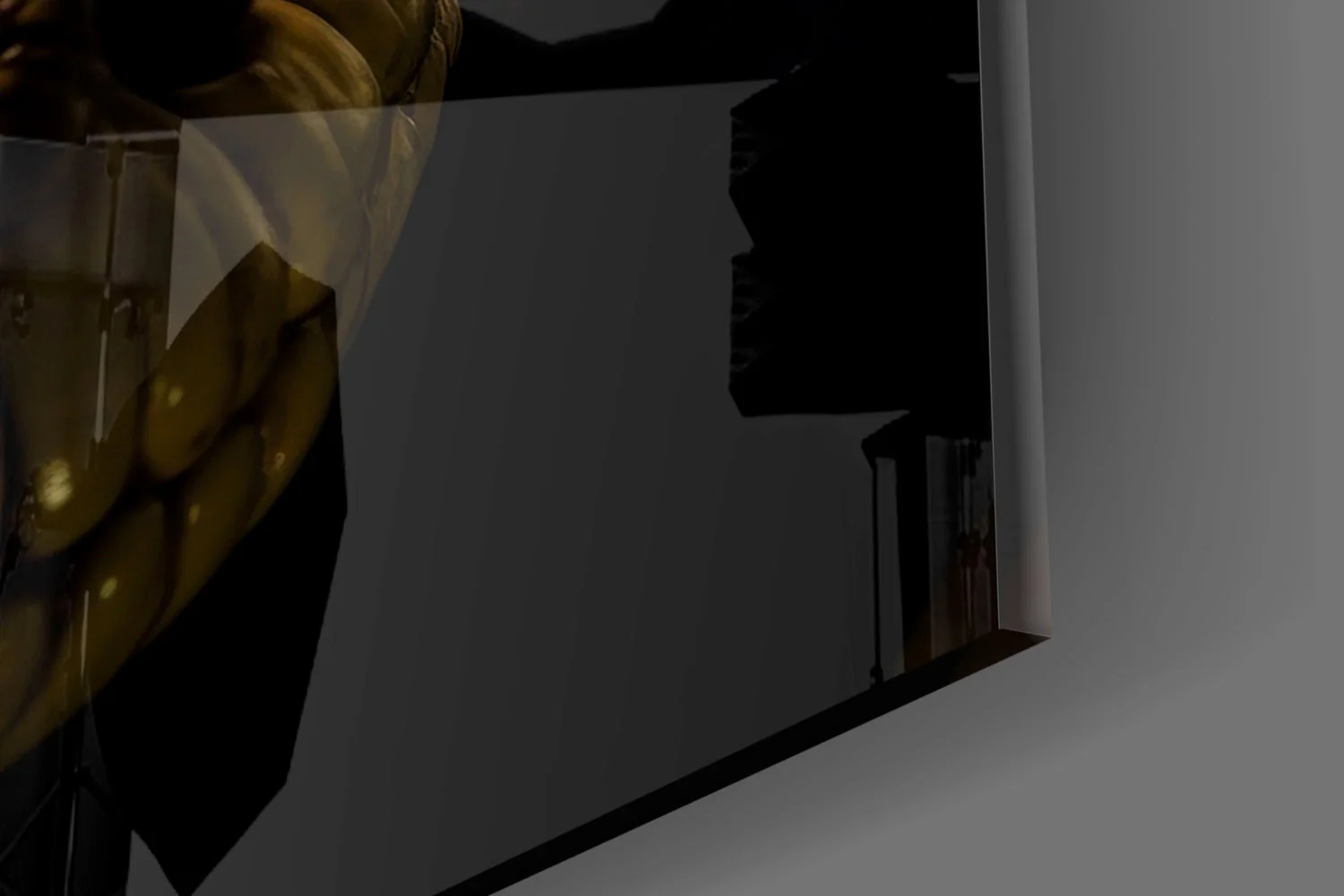 The Hunter in the Eyes Glass Wall Art || Designer Collection - Image 8