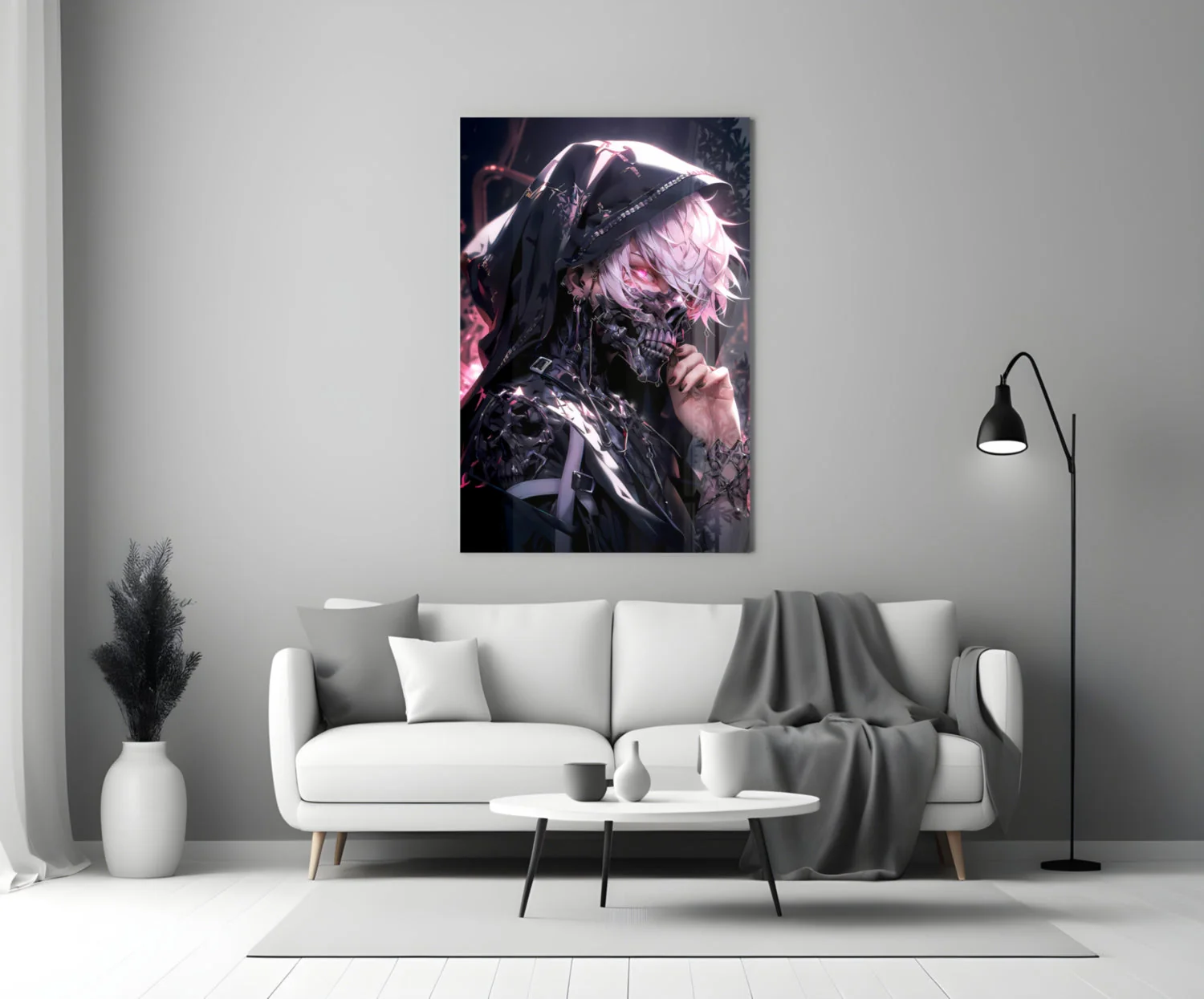 Shadow Queen Glass Wall Art || Designer Collection - Image 3