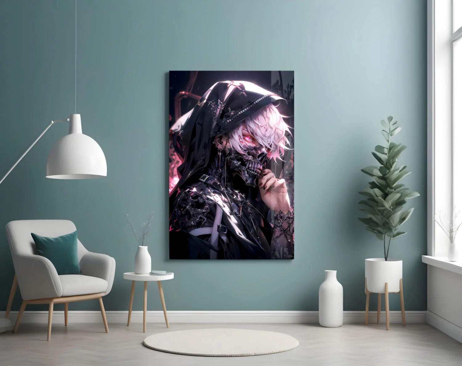 Shadow Queen Glass Wall Art || Designer Collection - Image 4