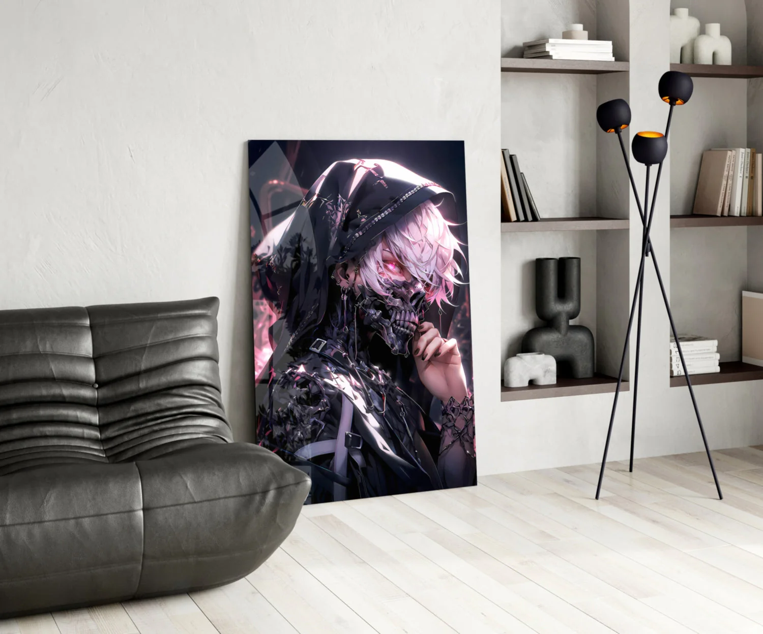 Shadow Queen Glass Wall Art || Designer Collection - Image 5