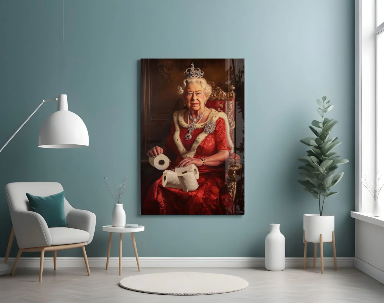 The Queen's Secret Glass Wall Art || Designer Collection - Image 4