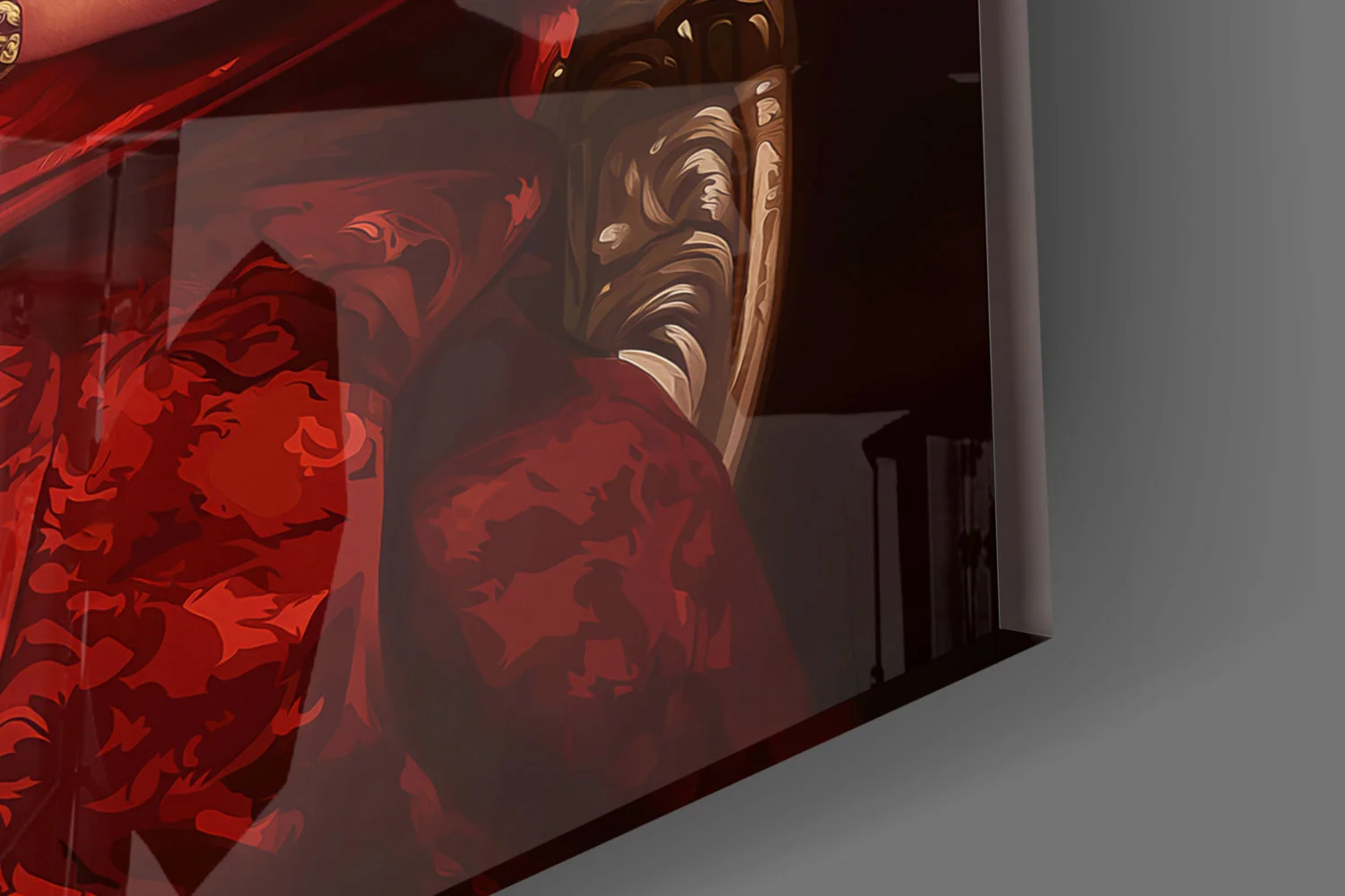 The Queen's Secret Glass Wall Art || Designer Collection - Image 7