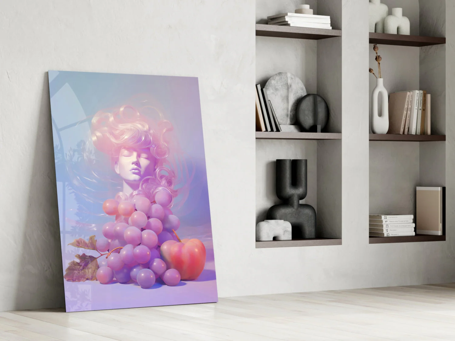 Grape Goddess Glass Wall Art || Designer Collection - Image 6