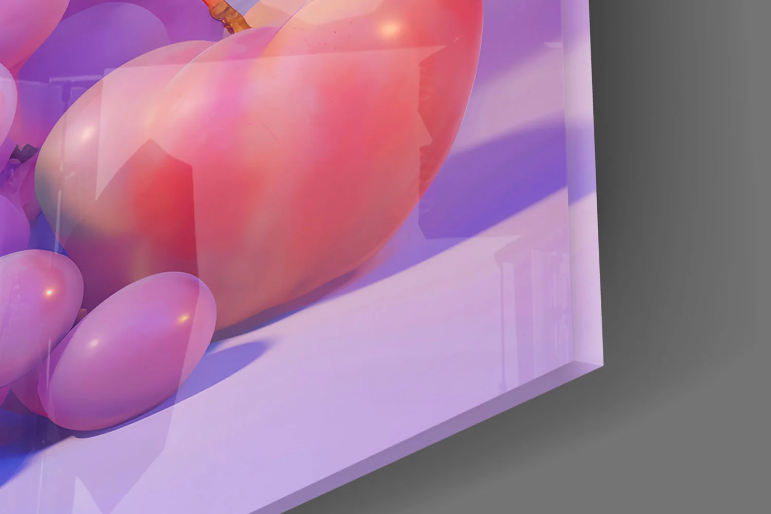 Grape Goddess Glass Wall Art || Designer Collection - Image 7