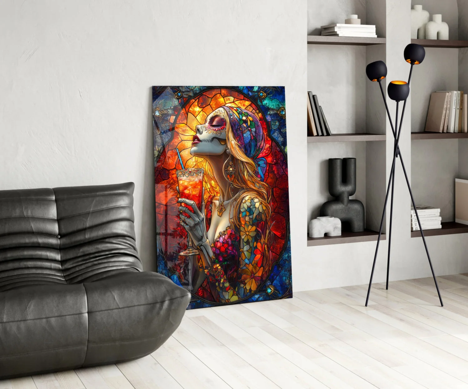 Cocktail of the Dead Glass Wall Art || Designer Collection - Image 5