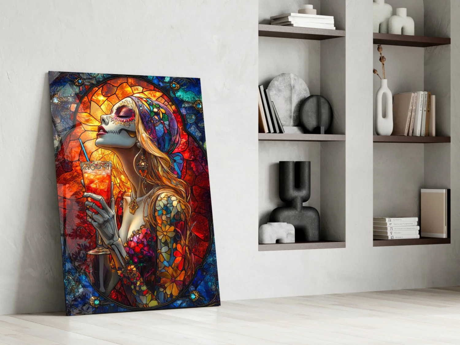 Cocktail of the Dead Glass Wall Art || Designer Collection - Image 6
