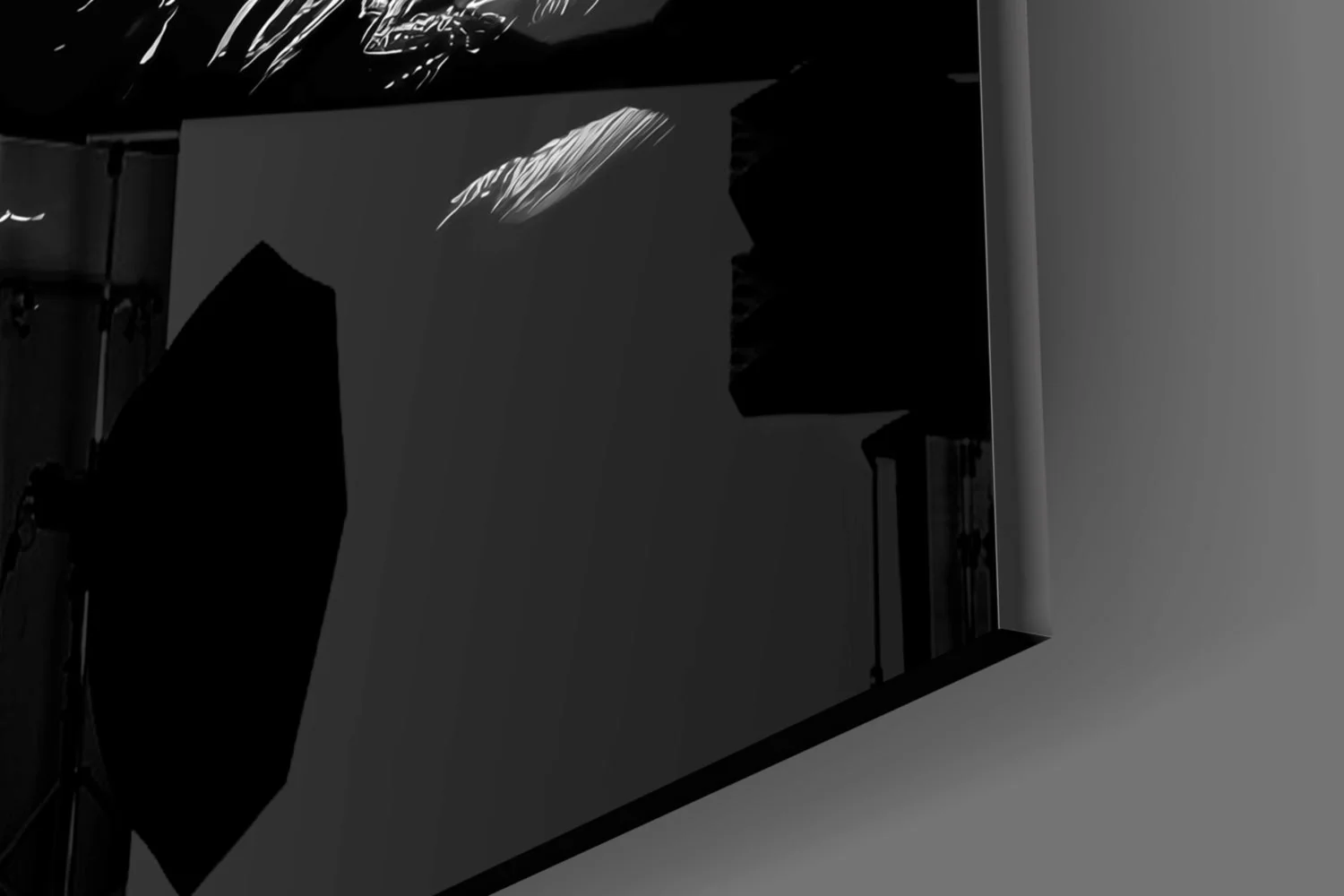 Loneliness in Space Glass Wall Art || Designer Collection - Image 7