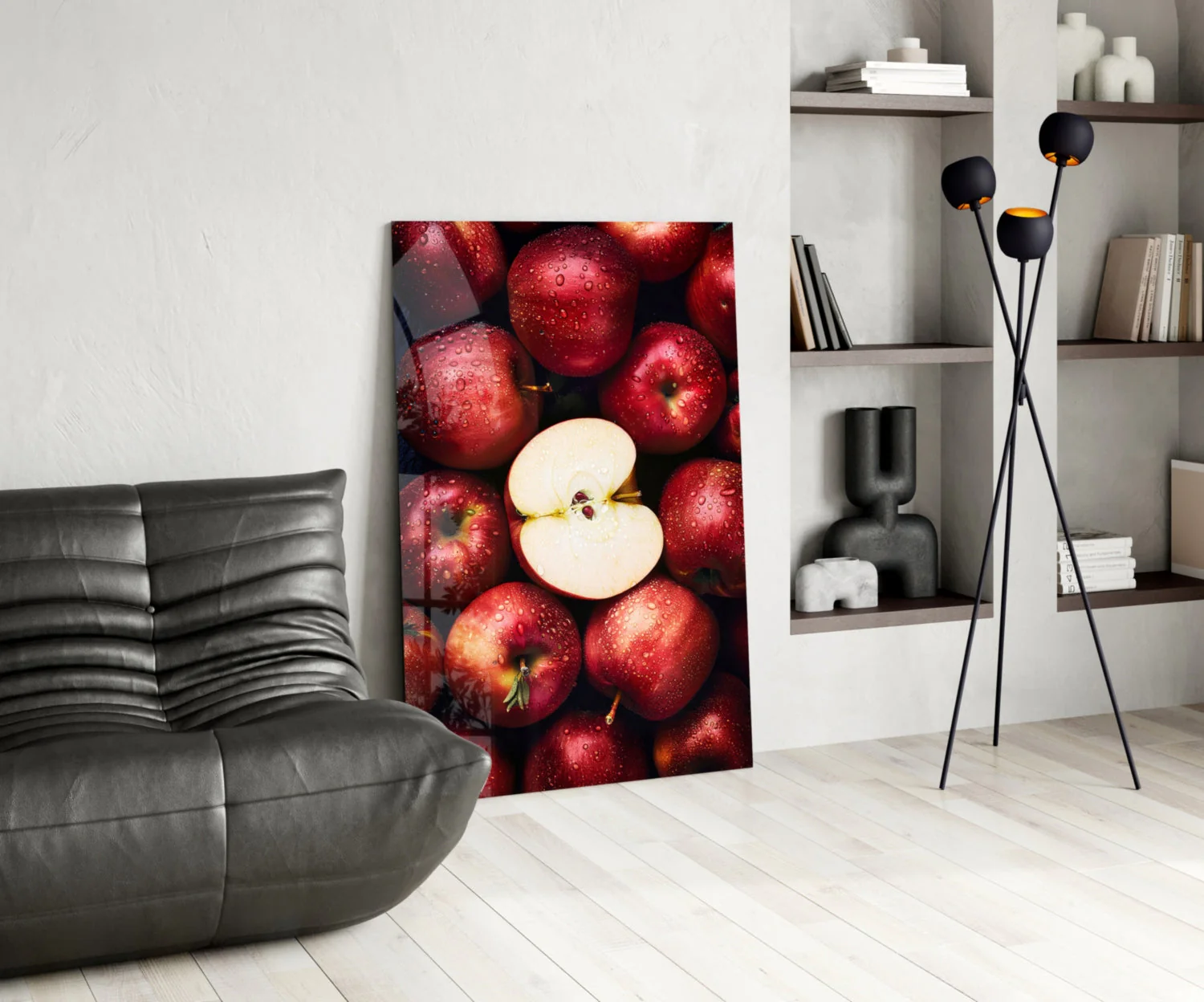 Queen of Apples Glass Wall Art || Designer Collection - Image 5