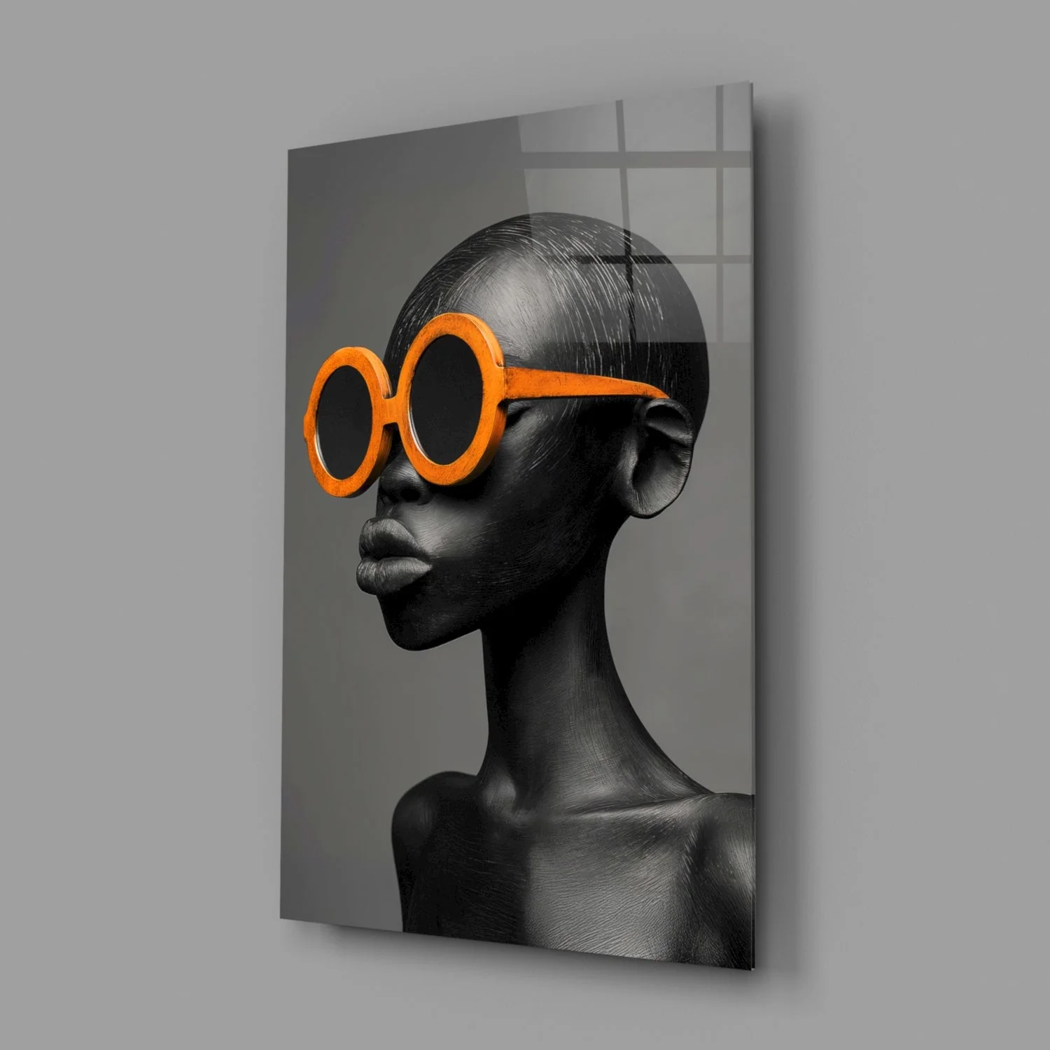 Faces of Colors Glass Wall Art || Designer Collection - Image 2