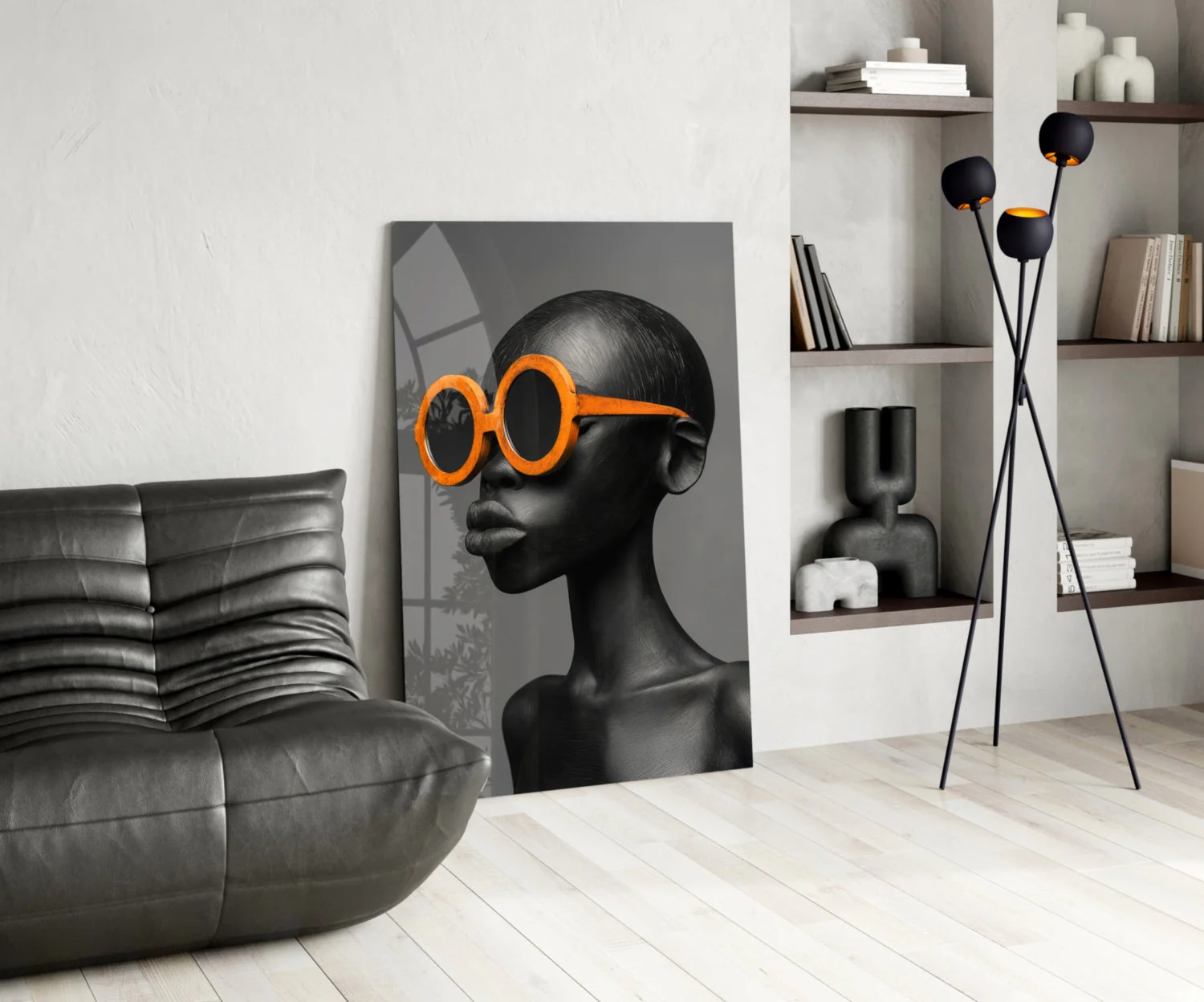 Faces of Colors Glass Wall Art || Designer Collection - Image 5
