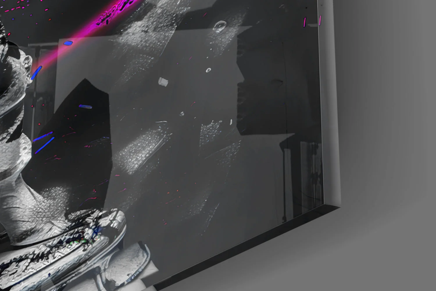 Neon Venus Glass Wall Art || Designer Collection - Image 7