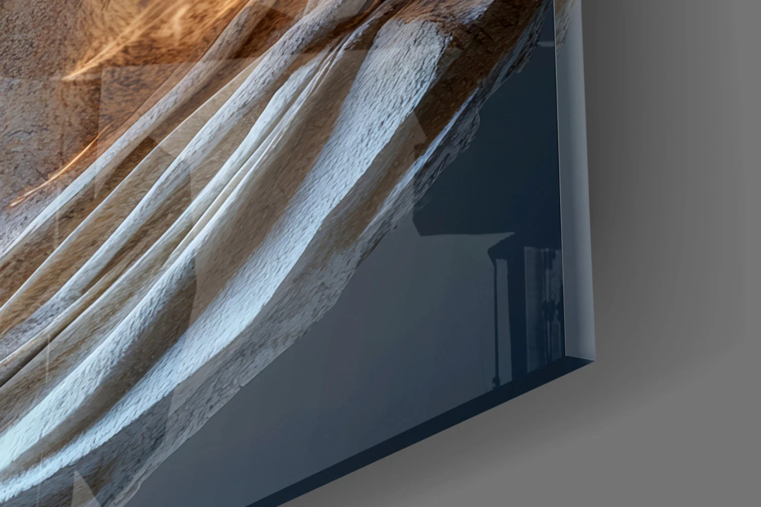 The Shining Mind of Aurelius Glass Wall Art || Designer Collection - Image 7