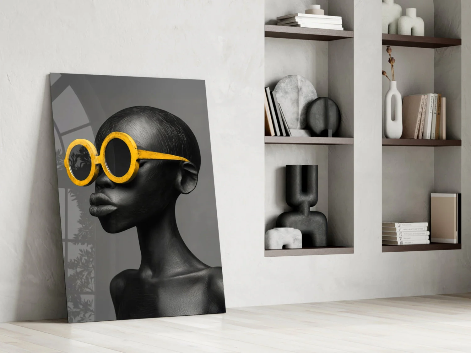 Faces of Colors Glass Wall Art || Designer Collection - Image 6