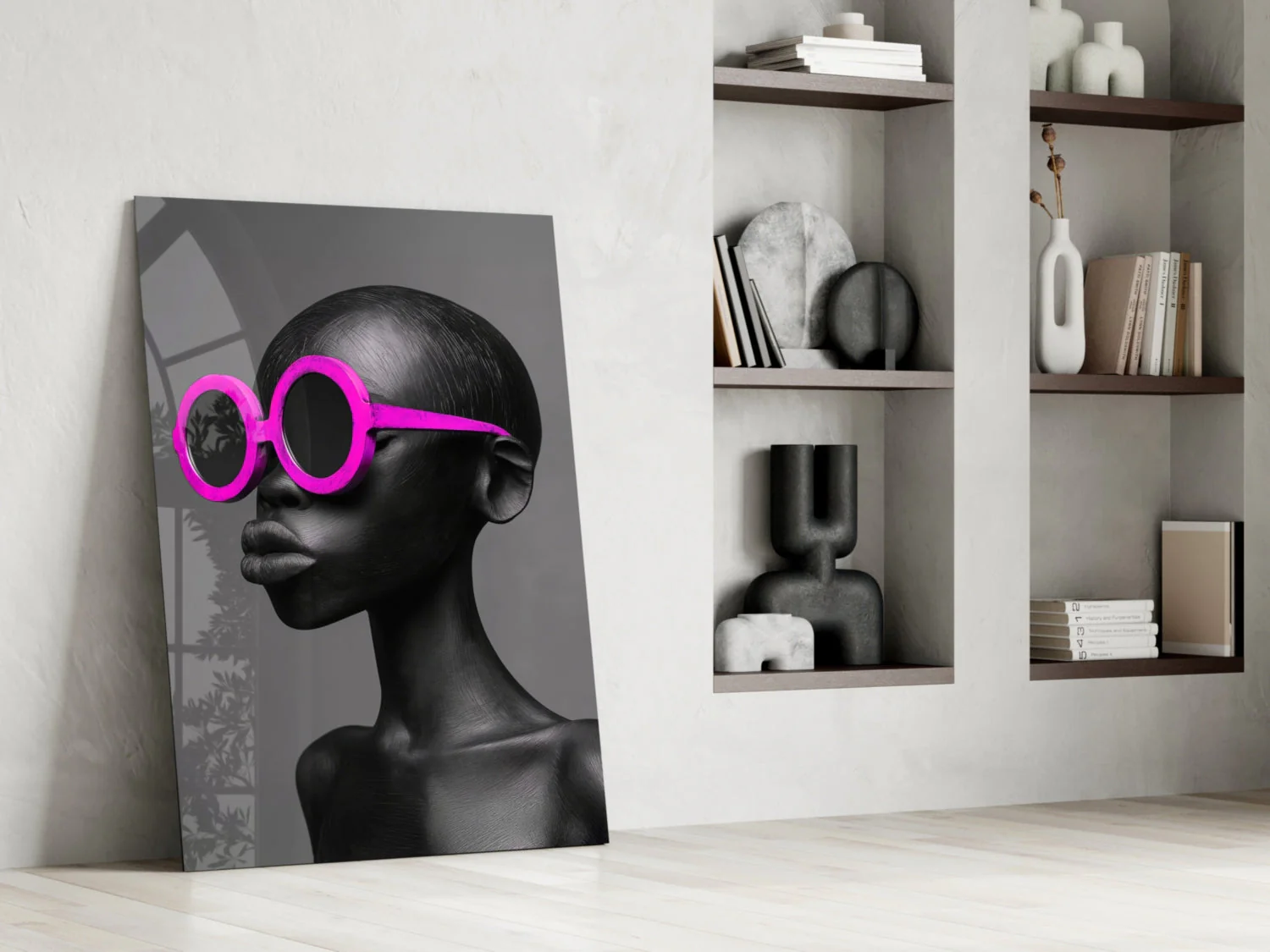 Faces of Colors Glass Wall Art || Designer Collection - Image 6