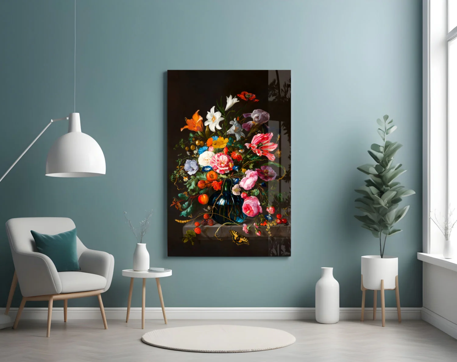 Classical Still Life Glass Wall Art || Designer Collection - Image 4