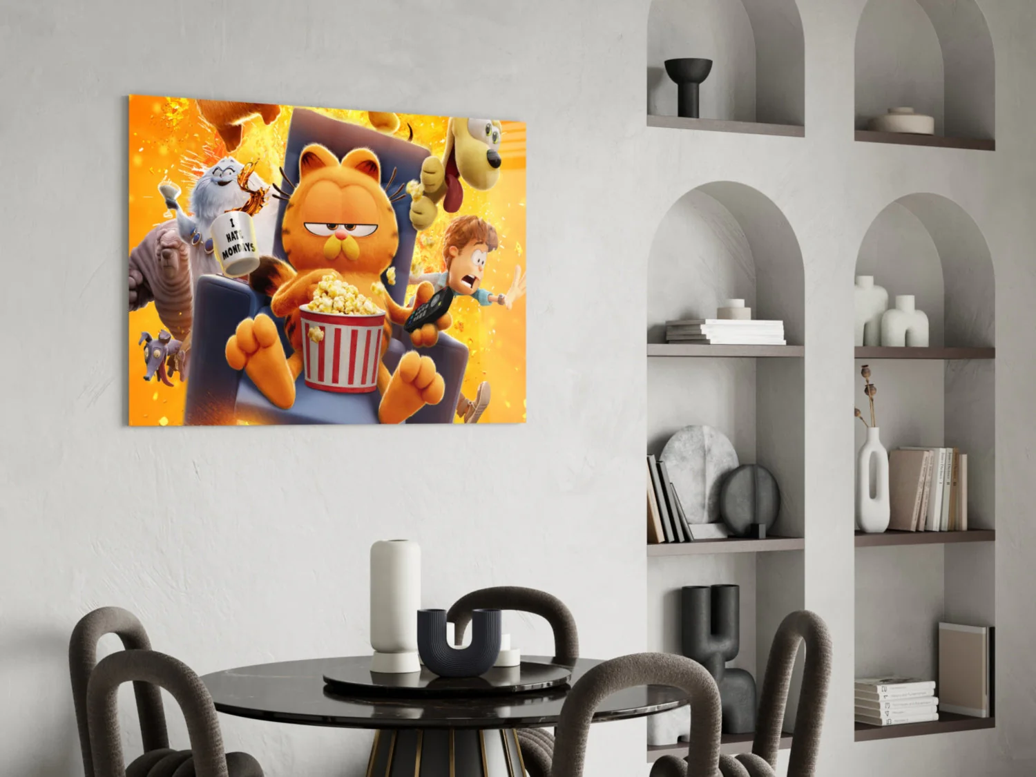 Garfield: Lazy Day Glass Wall Art || Designer Collection - Image 5