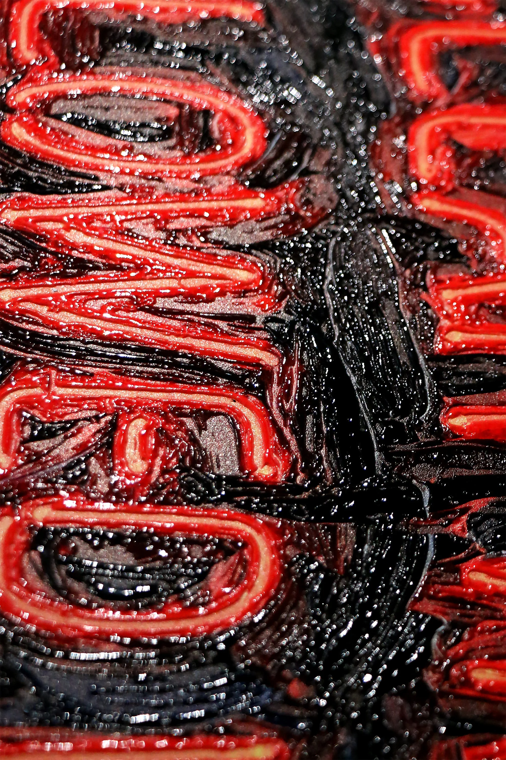 Urban Mandate — An Electric Warning in 3D Impasto - Image 3