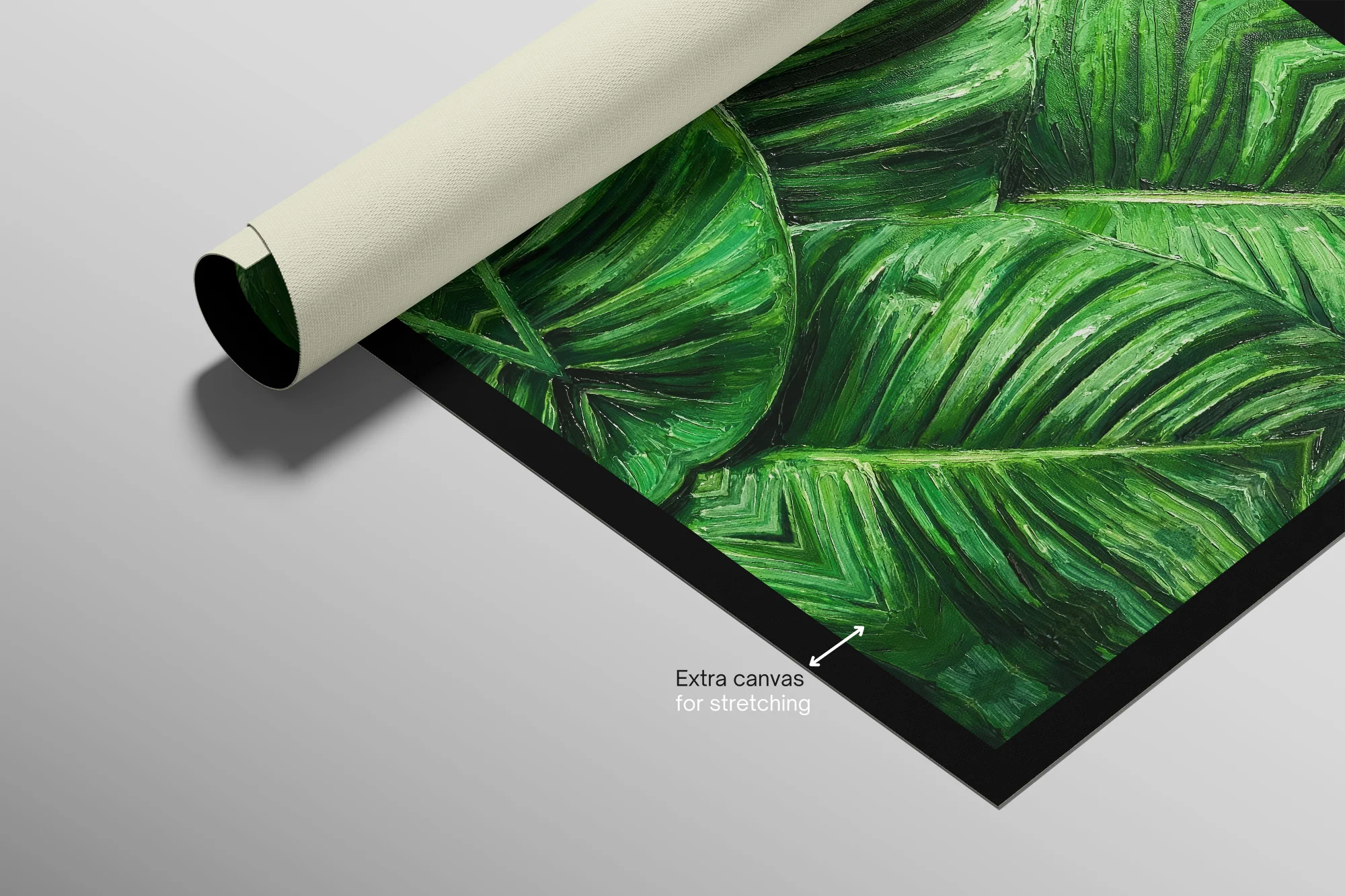 Verdant Tropics Infusion — 3D Haptic Embossed High-Gloss Luxury Wall Art - Image 9