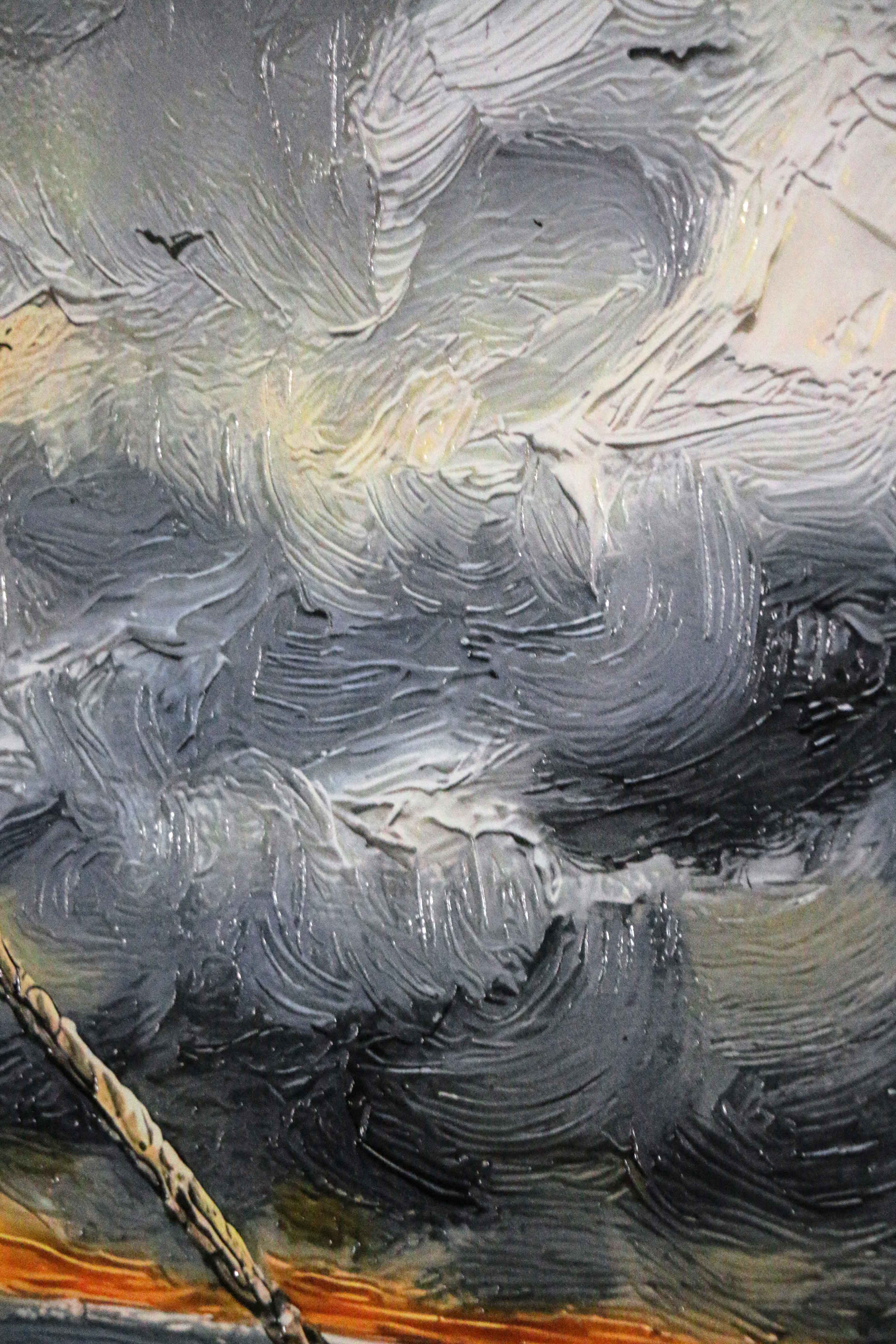 Weathered Shoreline Sentinel — 3D Haptic Embossed High-Gloss Luxury Wall Art - Image 13