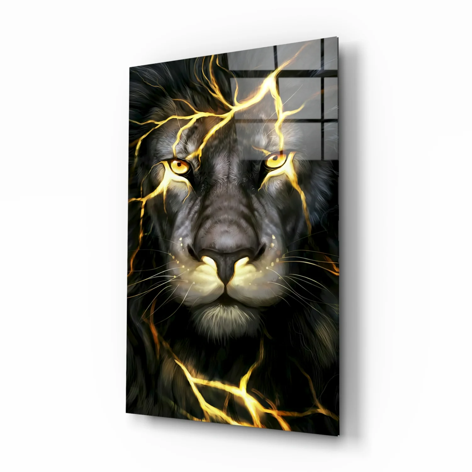 Lion Glass Wall Art - Image 2