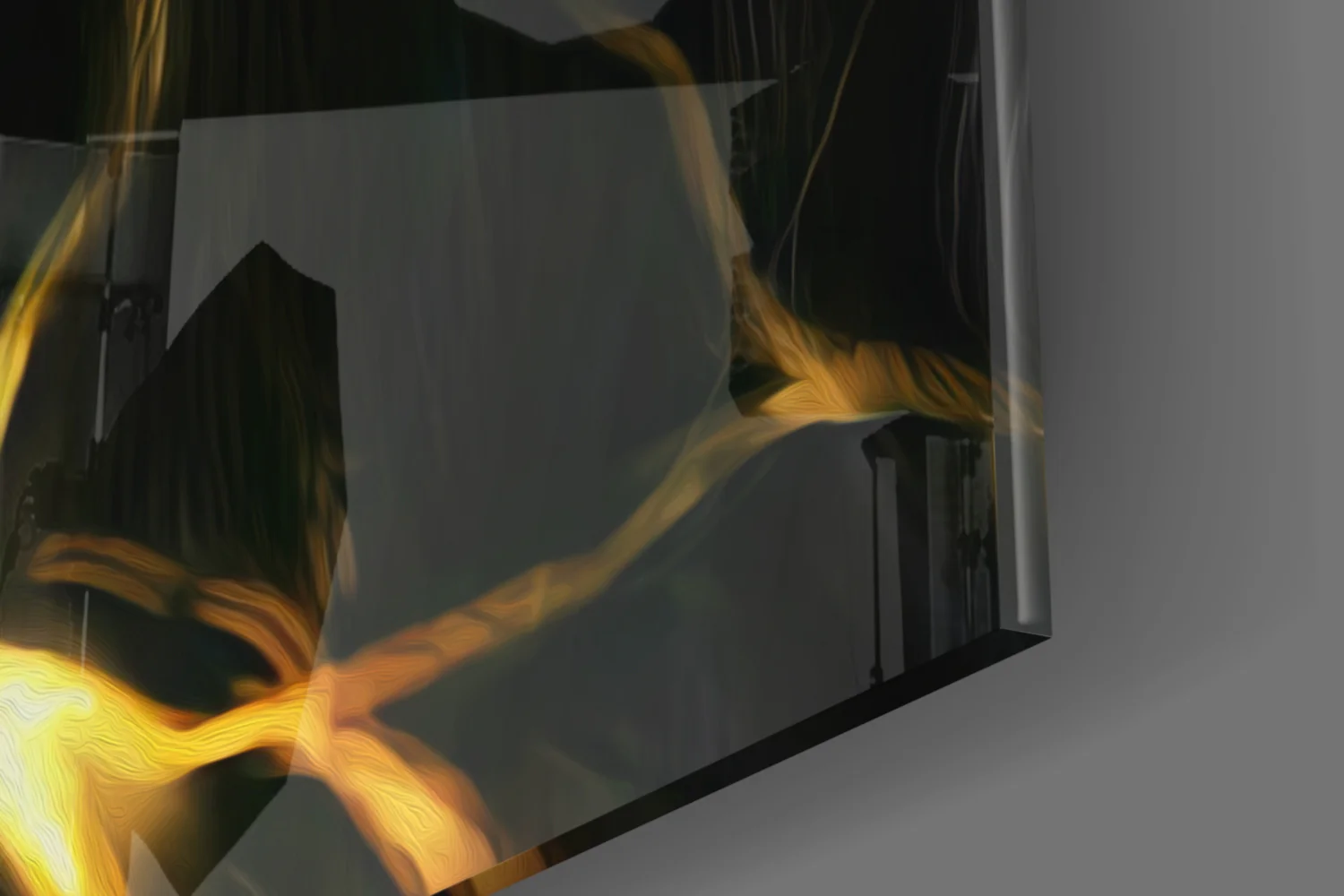 Lion Glass Wall Art - Image 8
