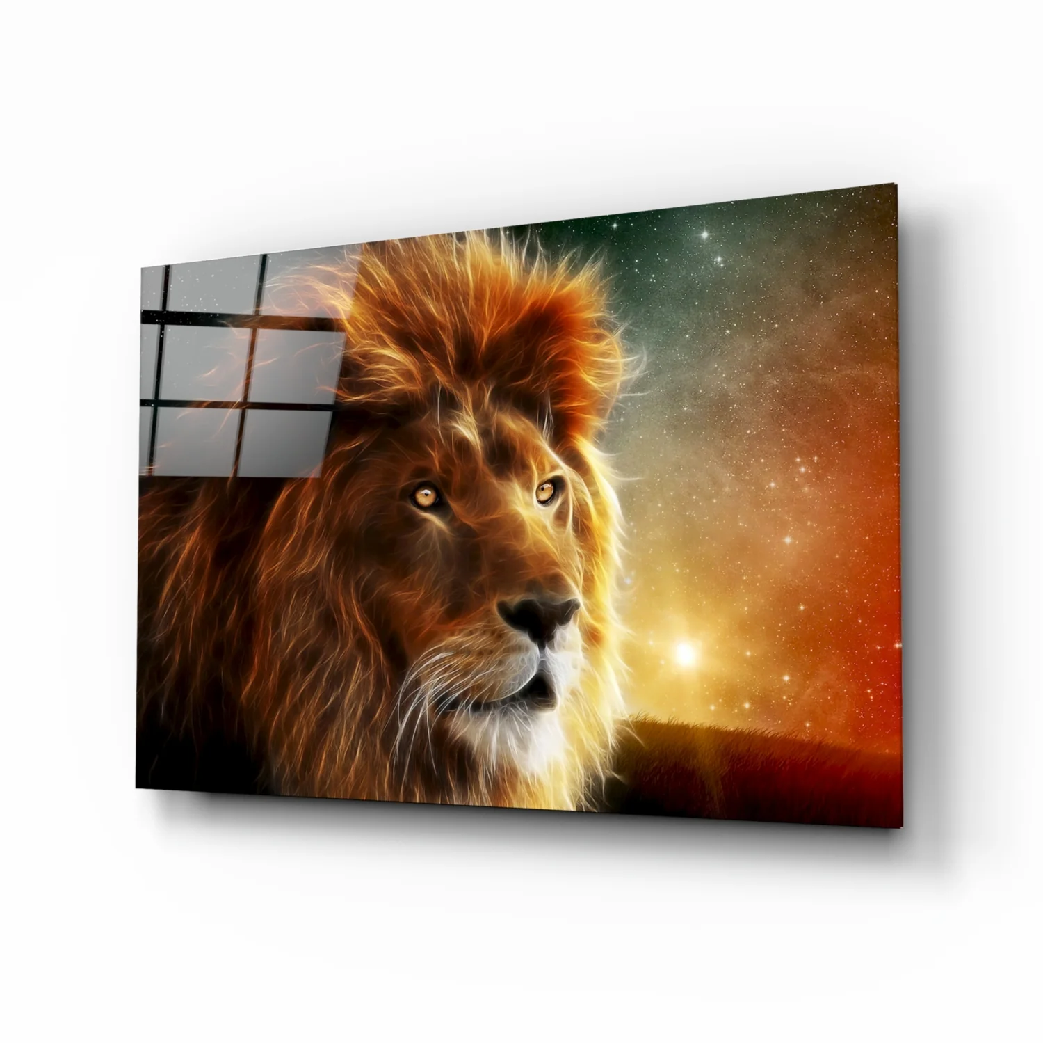 Lion Glass Wall Art - Image 2