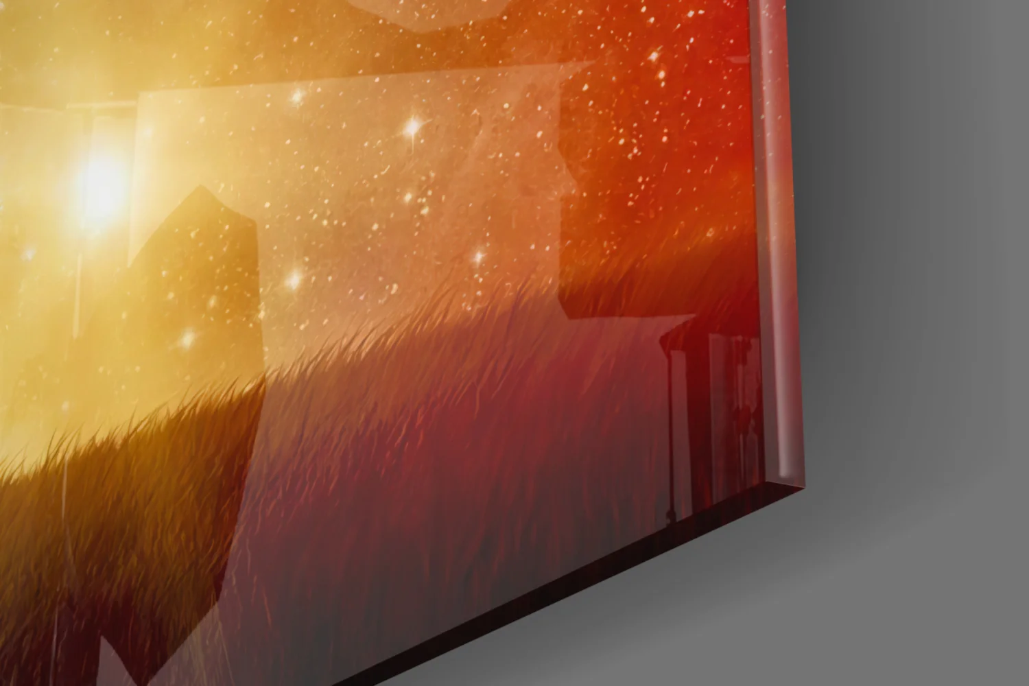 Lion Glass Wall Art - Image 8