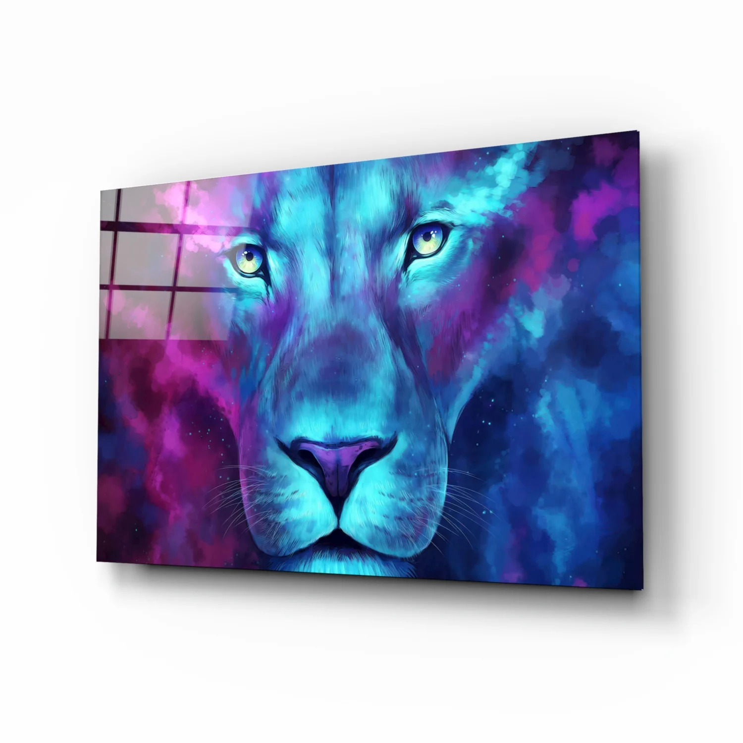 Lion Glass Wall Art - Image 2