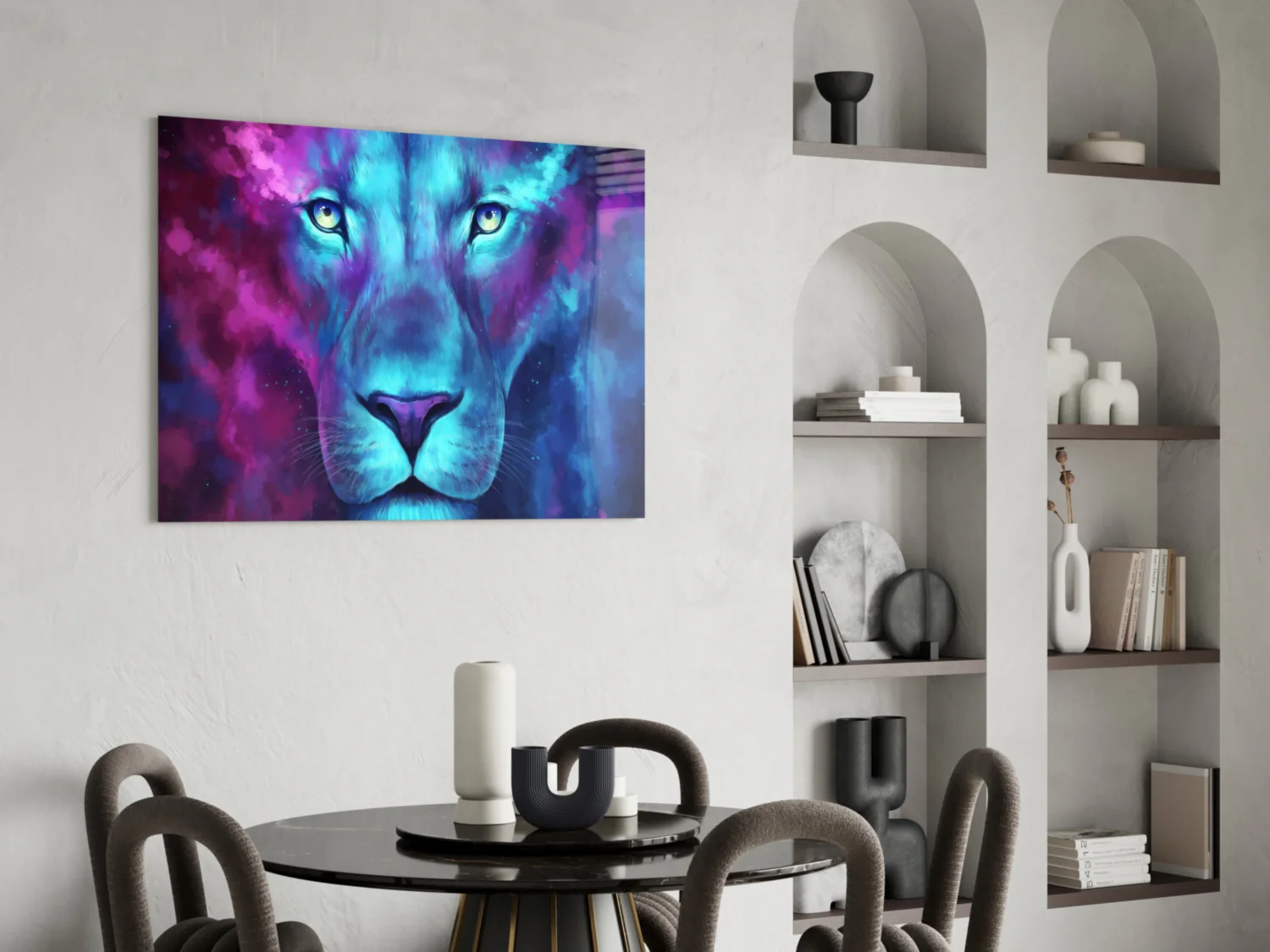 Lion Glass Wall Art - Image 6