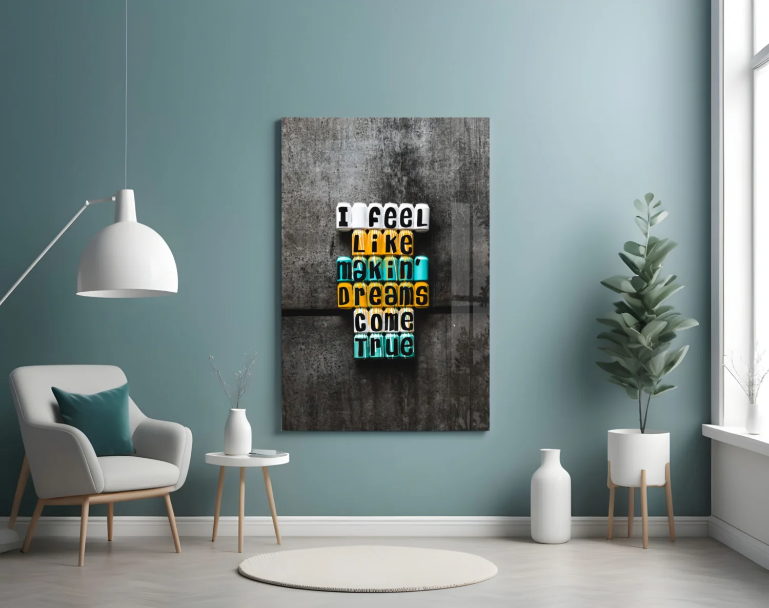 Dreams Glass Wall Art - Image 4