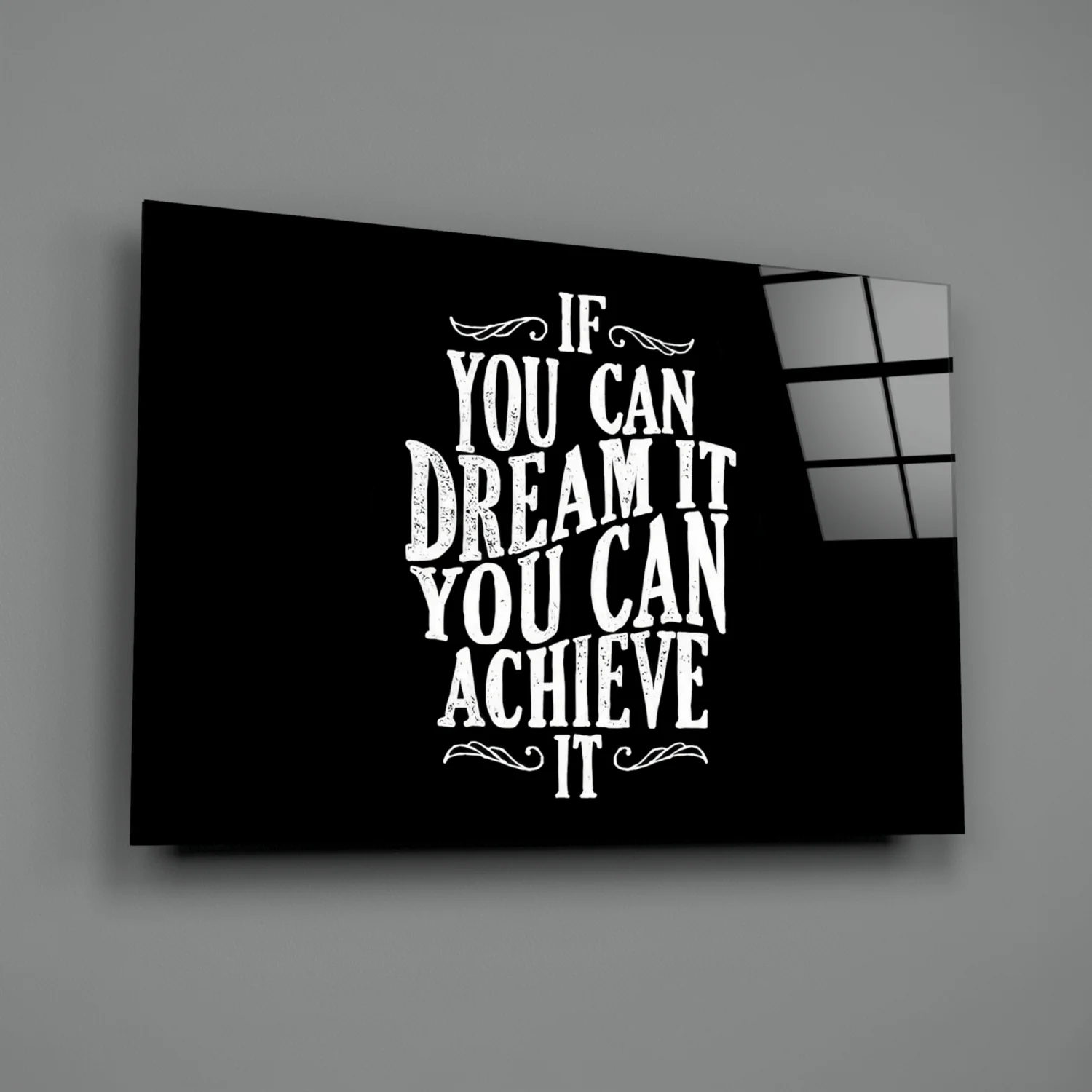 If You Can Dream Glass Wall Art - Image 2