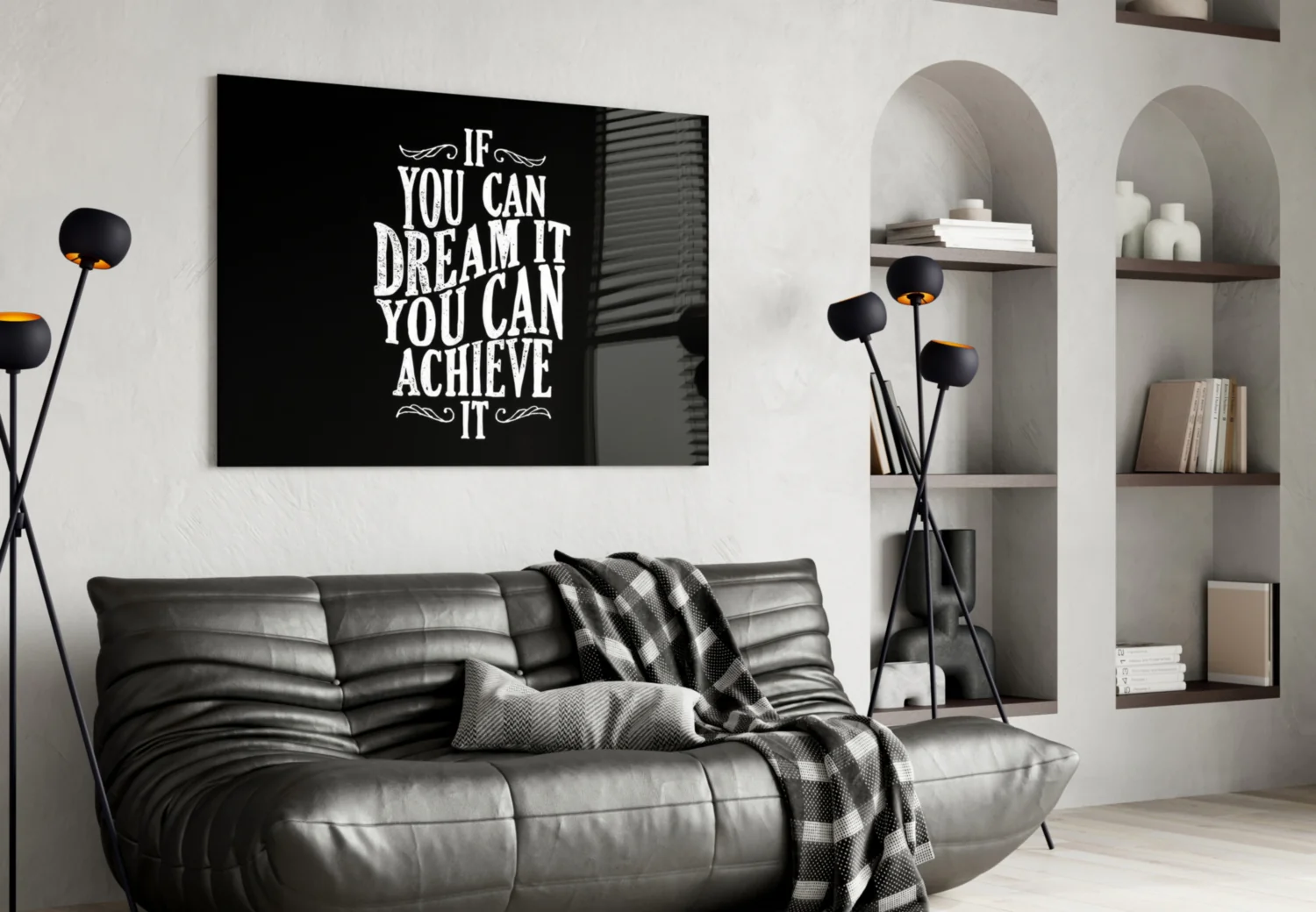 If You Can Dream Glass Wall Art - Image 4