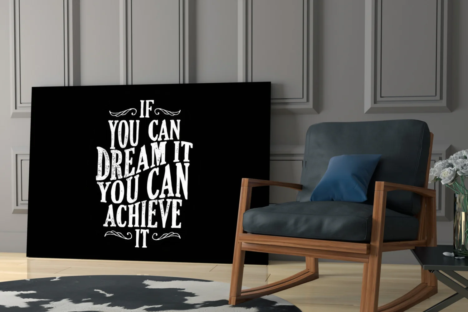 If You Can Dream Glass Wall Art - Image 6