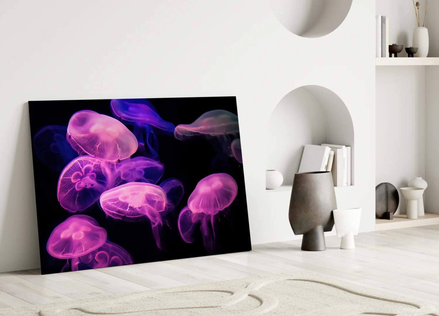 Jellyfish Glass Wall Art - Image 4