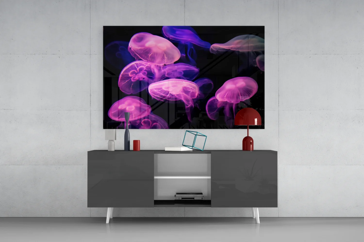 Jellyfish Glass Wall Art - Image 9
