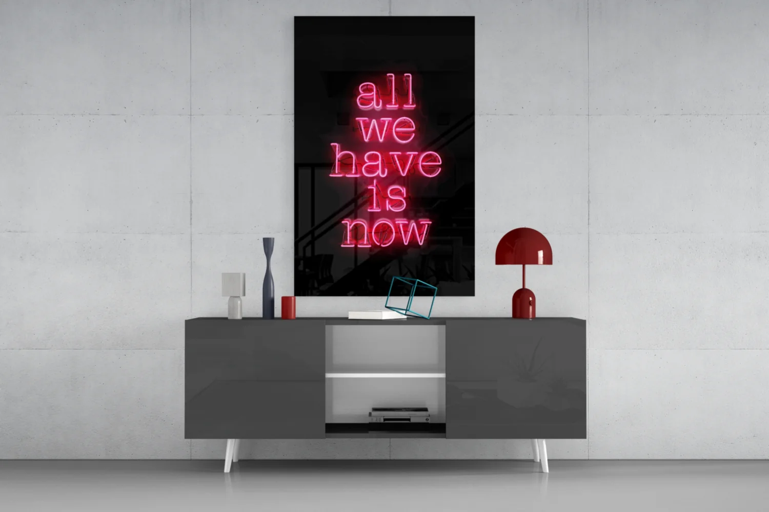 Now Glass Wall Art - Image 8