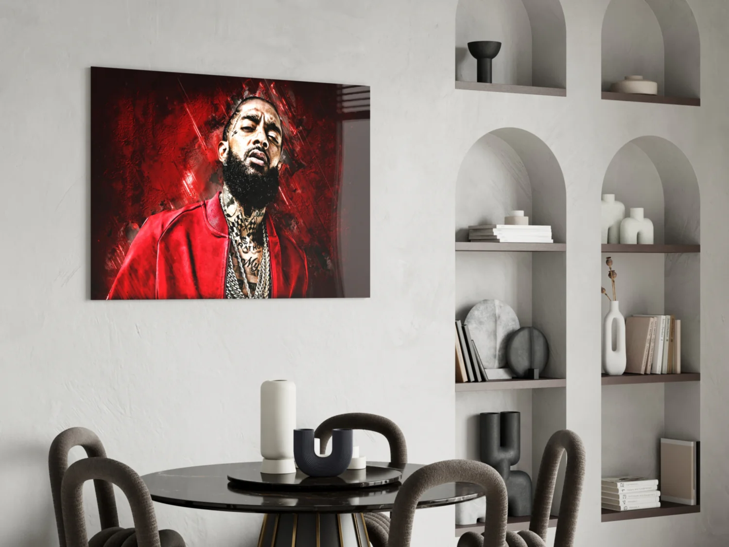 Nipsey Hussle Glass Wall Art - Image 6