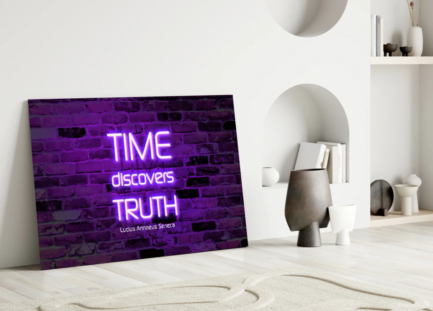 Words of Seneca Glass Wall Art - Image 3
