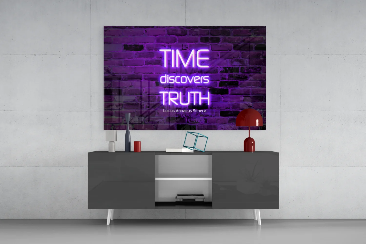 Words of Seneca Glass Wall Art - Image 8