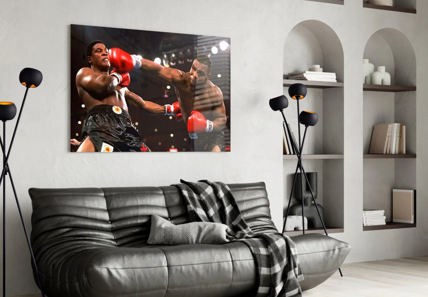 Mike Tyson Glass Wall Art - Image 4