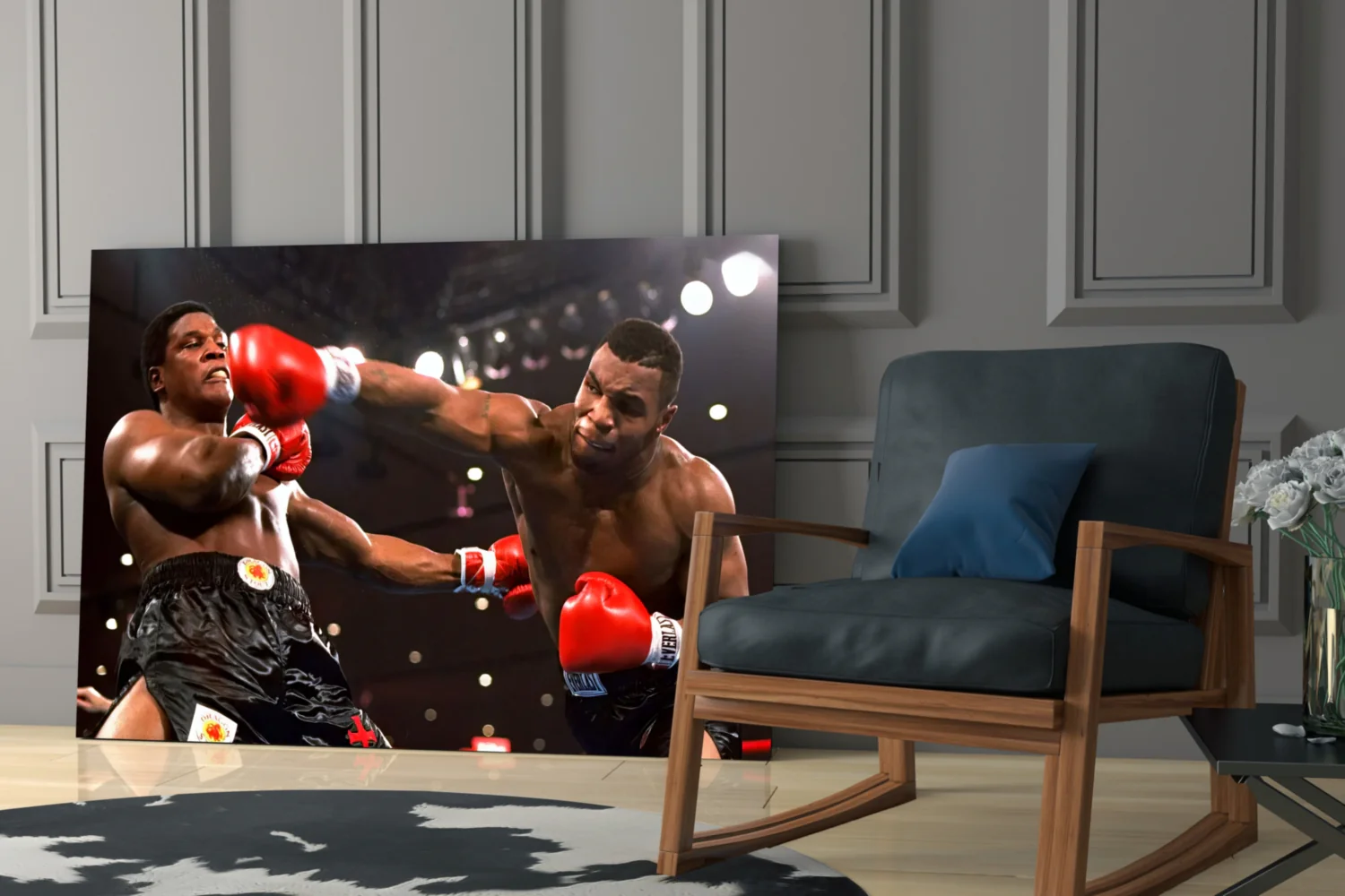 Mike Tyson Glass Wall Art - Image 6