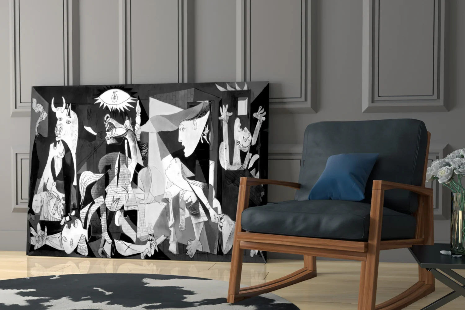 Guernica Glass Wall Art - Image 6