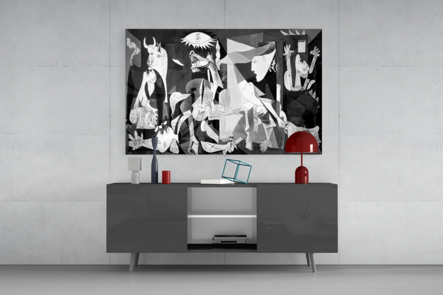Guernica Glass Wall Art - Image 8