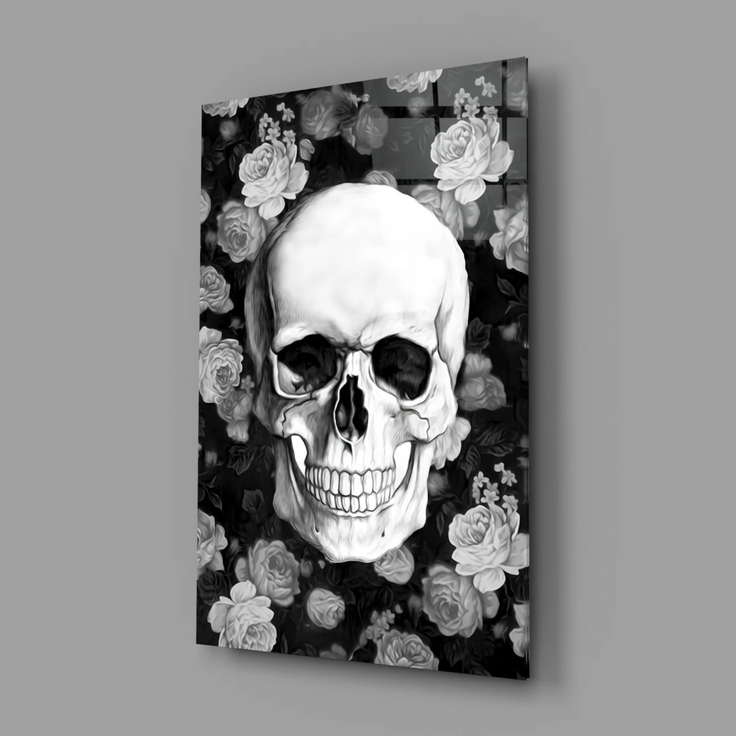 Skull Glass Wall Art - Image 2