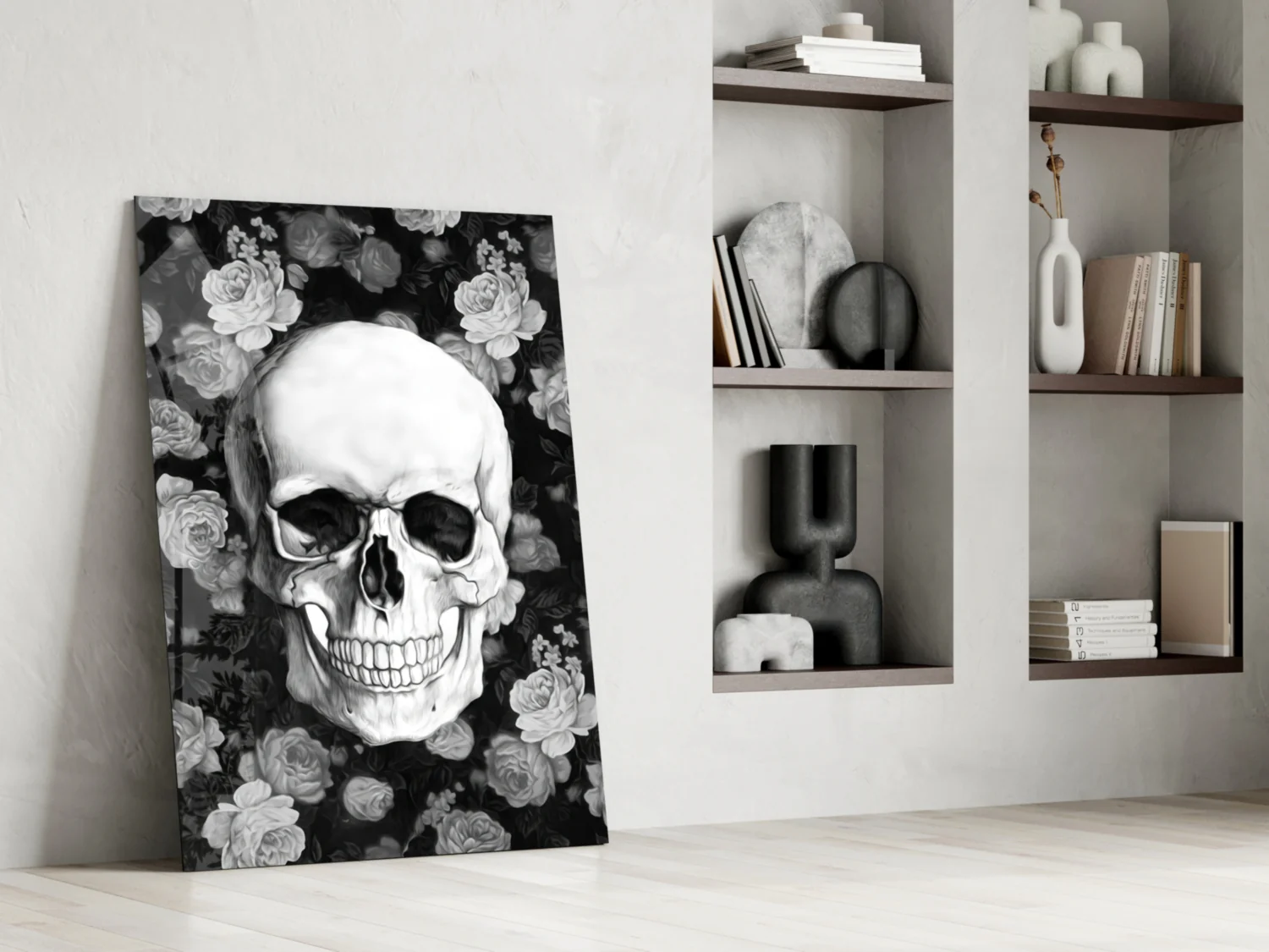 Skull Glass Wall Art - Image 6