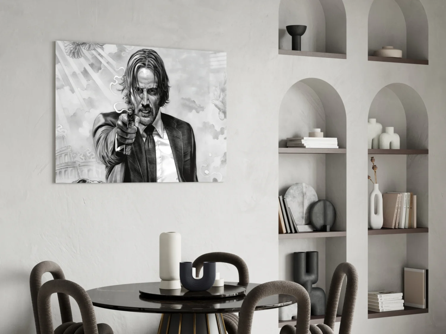John Wick Glass Wall Art - Image 5