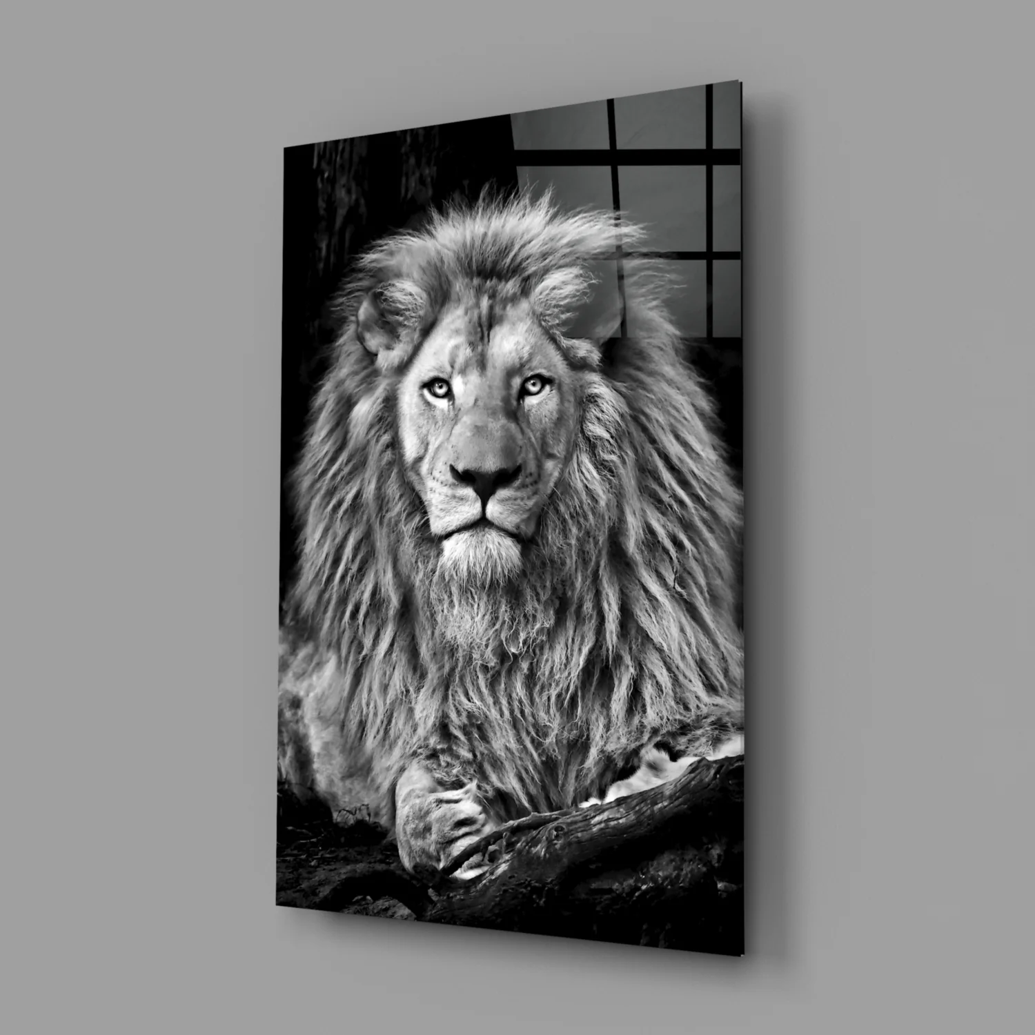 Lion Glass Wall Art - Image 2