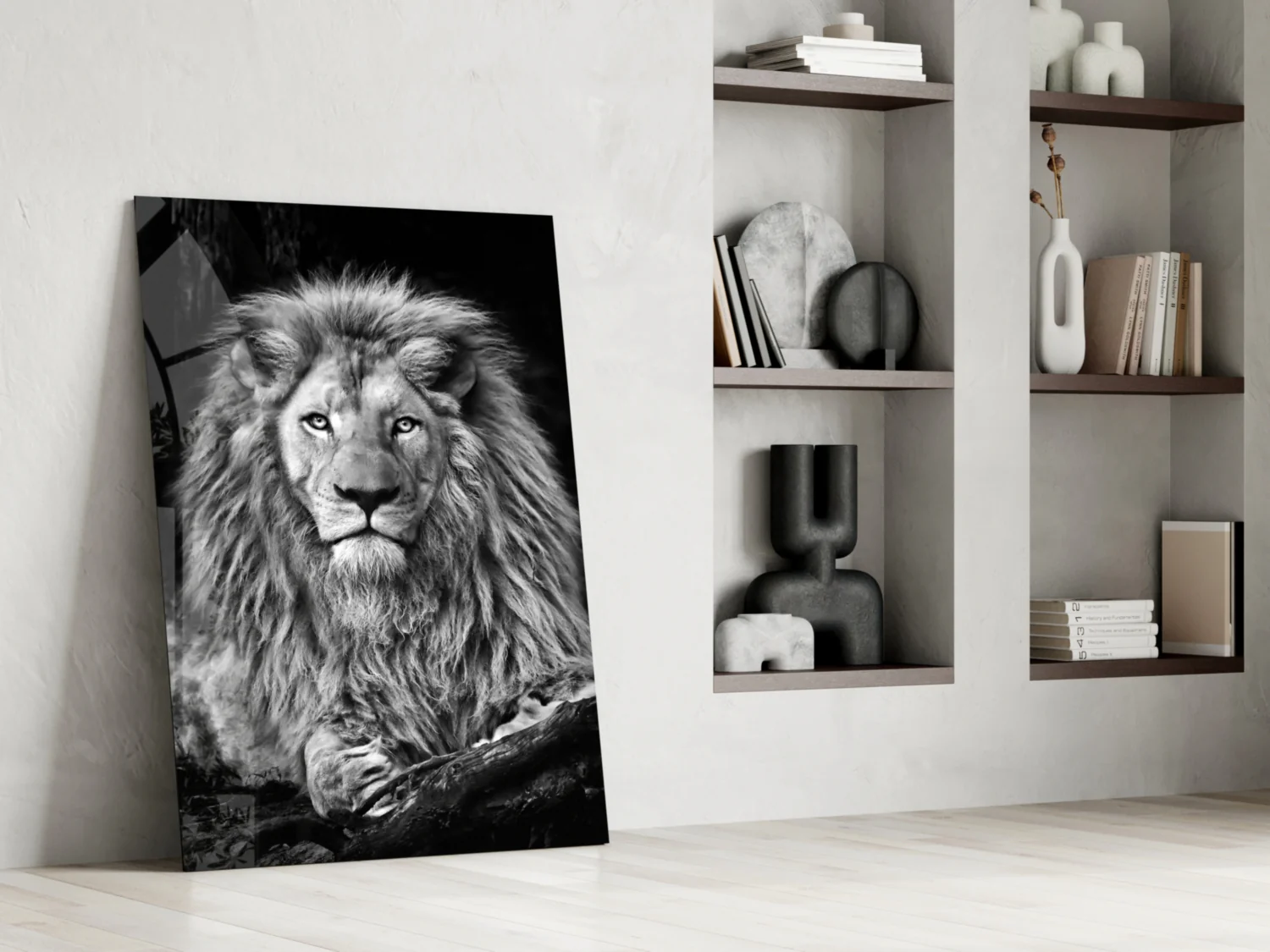 Lion Glass Wall Art - Image 6