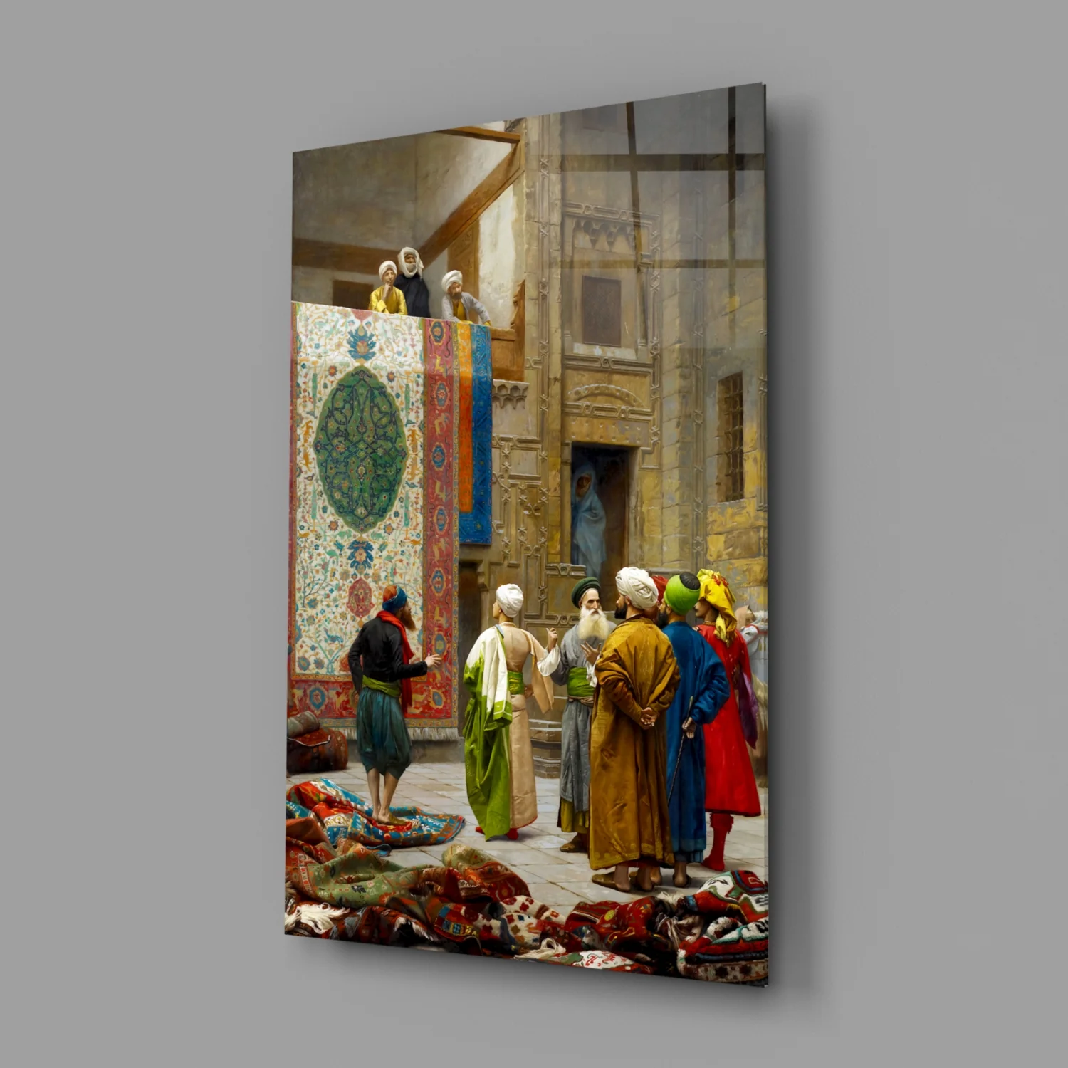 Carpet Seller Glass Wall Art - Image 2