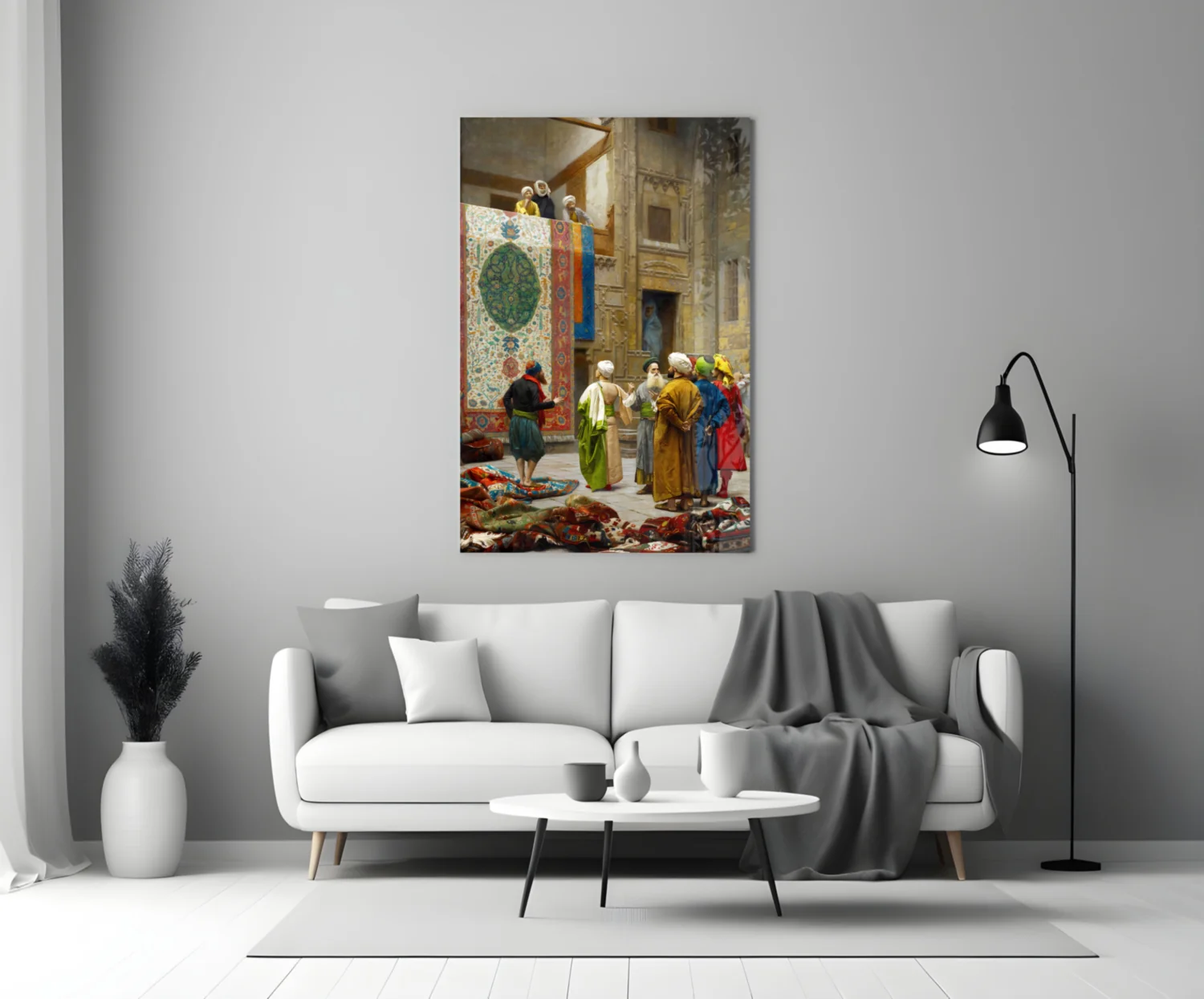 Carpet Seller Glass Wall Art - Image 3